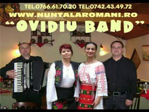 Formatia OVIDIU BAND din Bucuresti si ELENA POPESCU-Nasule ce voios esti NUNTA