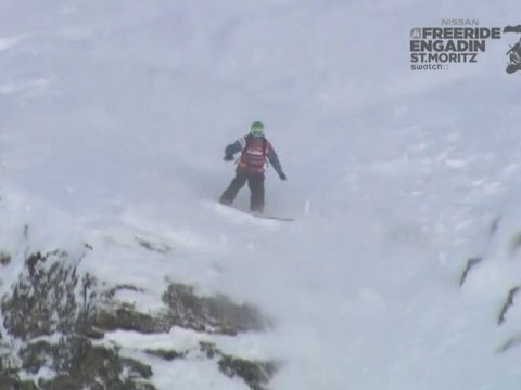 Flo Orley - 3rd Snowboard in Engadin St. Moritz