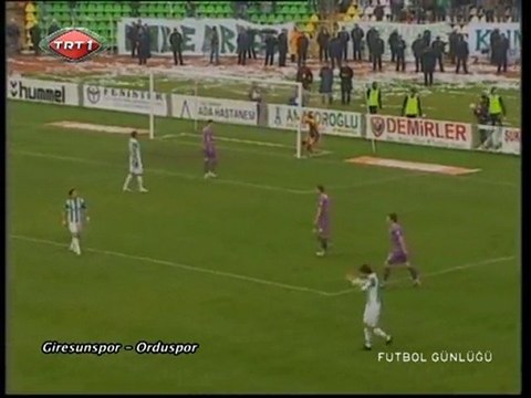 Giresunspor - Orduspor Maç Özeti