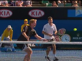 Drive with Mark Woodforde at the Australian Open and KIA