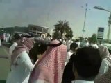 RARE: Protest in Jeddah, Saudi arabia against govt 2011