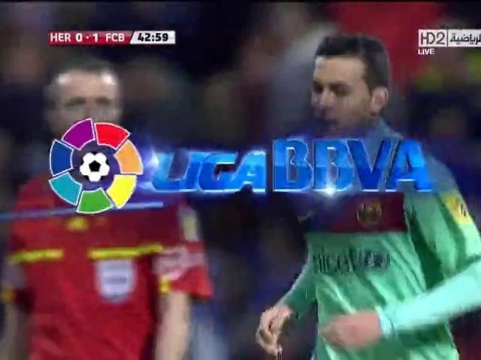 Barcelona - Hercules (3-1) 2011 Pedro