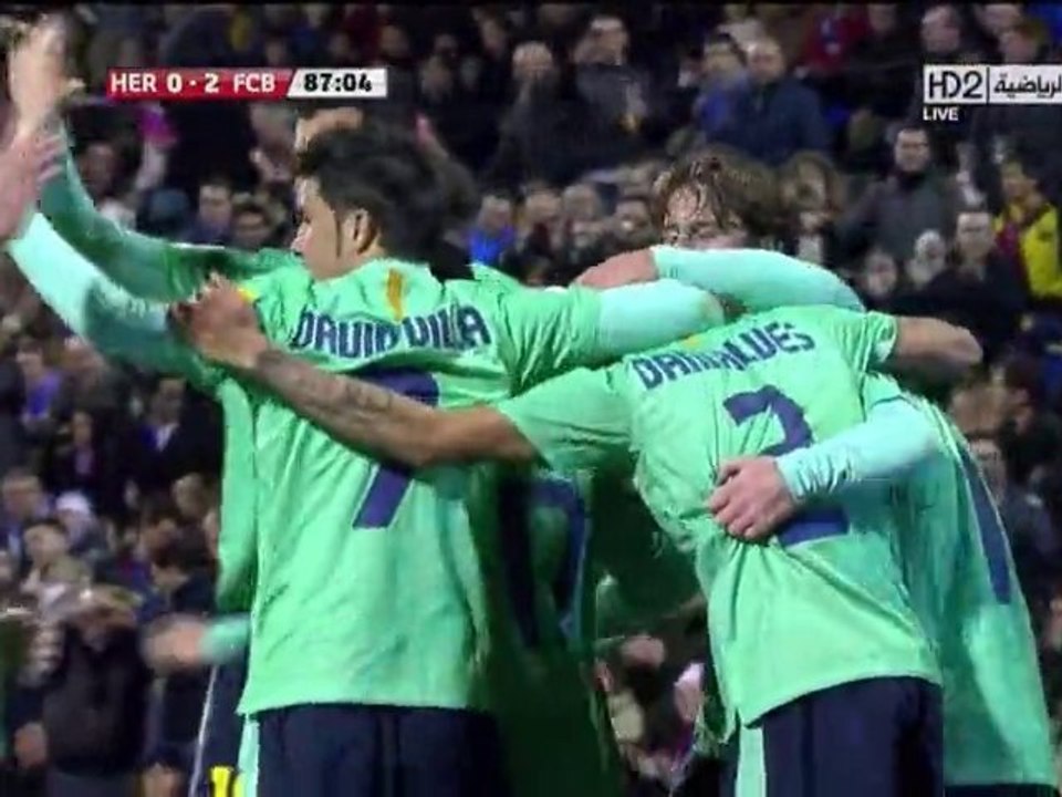 Barcelona - Hercules (3-1) 2011 messi 2