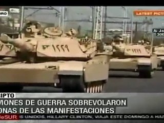 Siguen protestas en Egipto