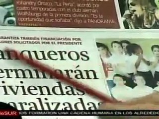 Presidente Chávez satisfecho con respaldo de la banca a plan de viviendas