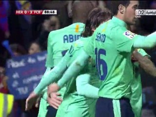 Barcelona - Hercules (3-1) 2011 messi 3