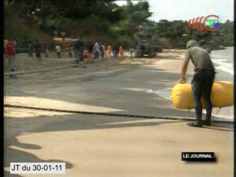 Le Congo se connecte au câble sous marin à fibre optique