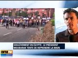 Egypte : Moubarak tente de reprendre la main