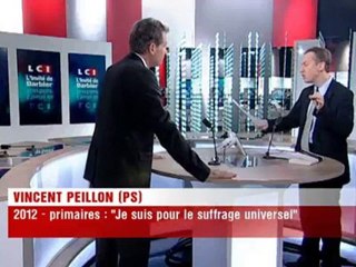 Vincent Peillon, invité politique de Christophe Barbier