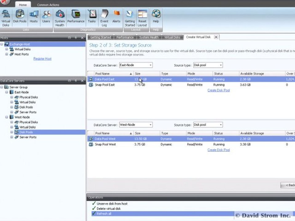 Using DataCore SANsymphony-V to virtualize your storage