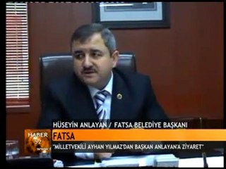 Milletvekili Ayhan Yılmaz 'dan Fatsa Belediyesi Ziyareti