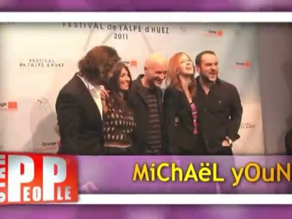 Michaël Youn : gamelle en scooter des neiges