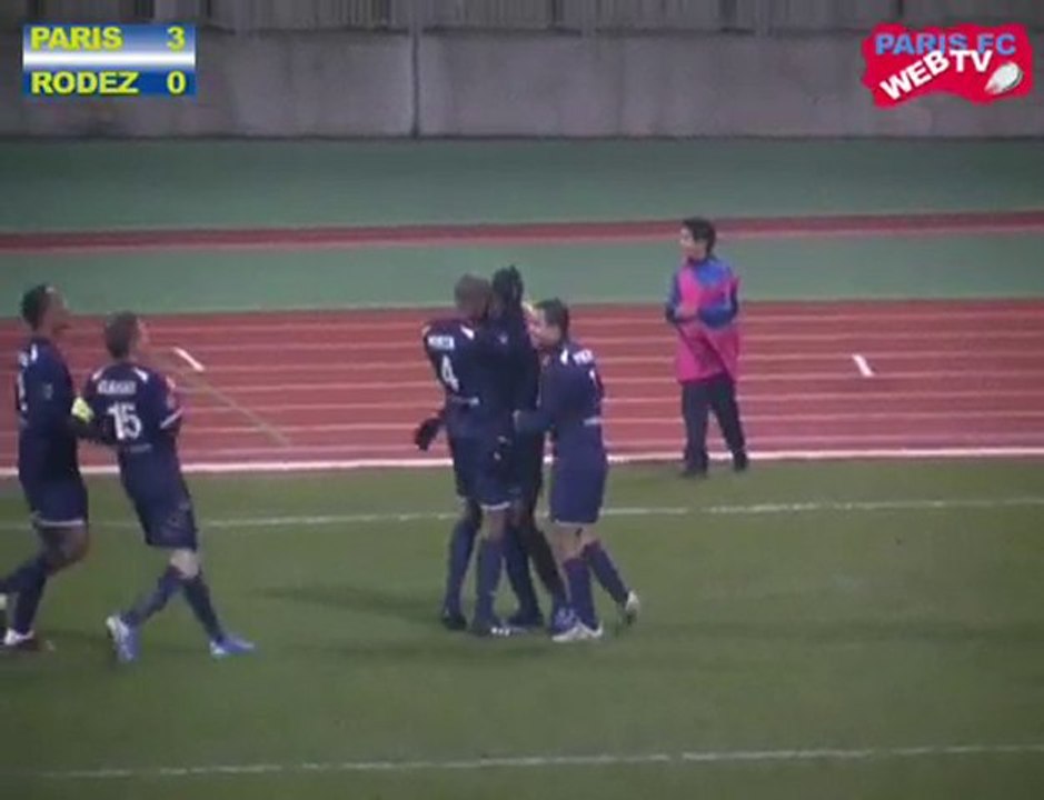 NAT: J24-PARIS FC/RODEZ 3/1 2010/2011