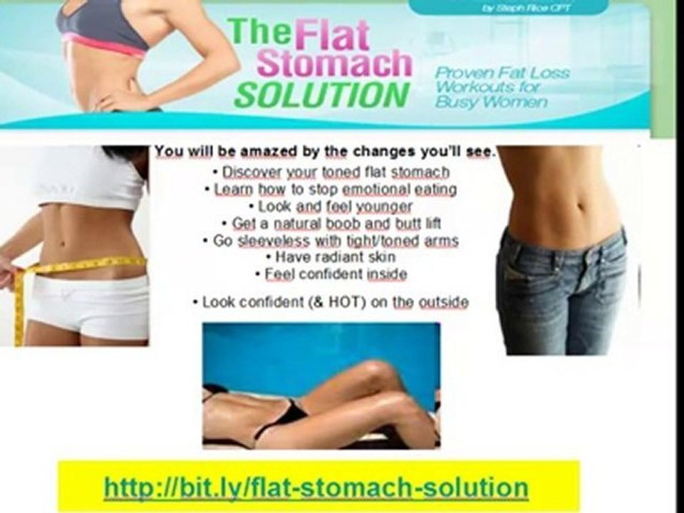 Flat stomach -  Lose belly fat -  Emotional eating