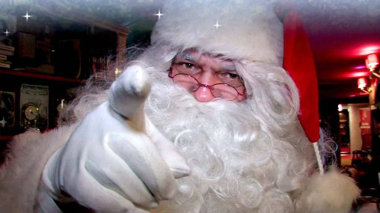 La fin du voyage du train de Noël