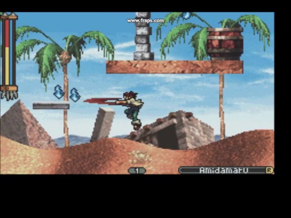 shaman king master spirit 2 sur gba teste