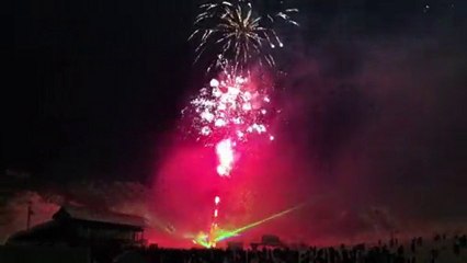 2011 恩原高原氷紋まつり フィナーレ