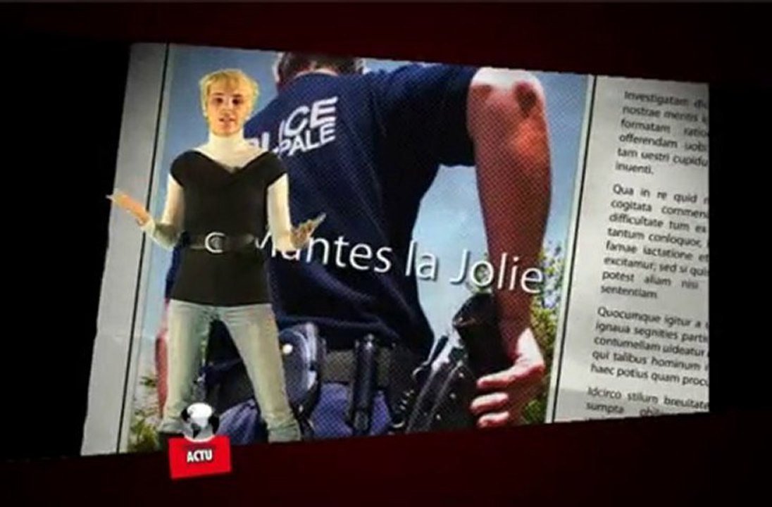 Actualité du 05/02/2010:Un braquage échoue à Mantes la Jolie