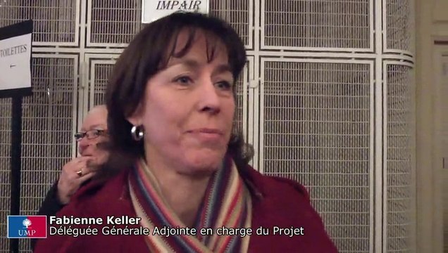 UMP : Fabienne Keller s'adresse aux cadres du mouvement