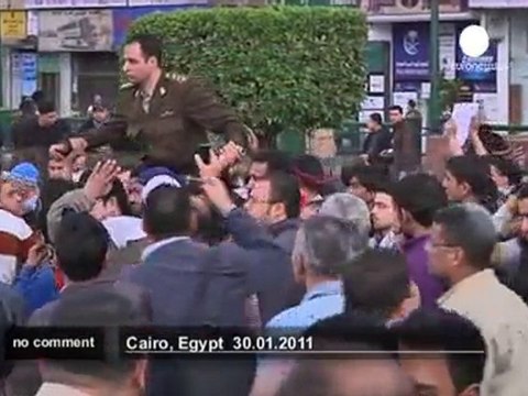 Crowds gathering near Tahreer Square - no comment