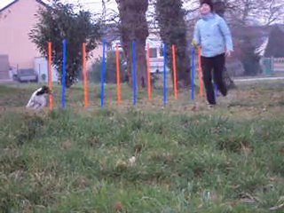 Eclair slalom couloir 3