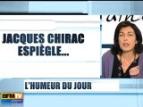 Jacques Chirac espiègle...