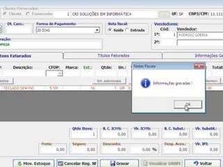 JRC: Emitindo Uma Nota Fiscal Eletrônica - SysFAT ~ LITE.