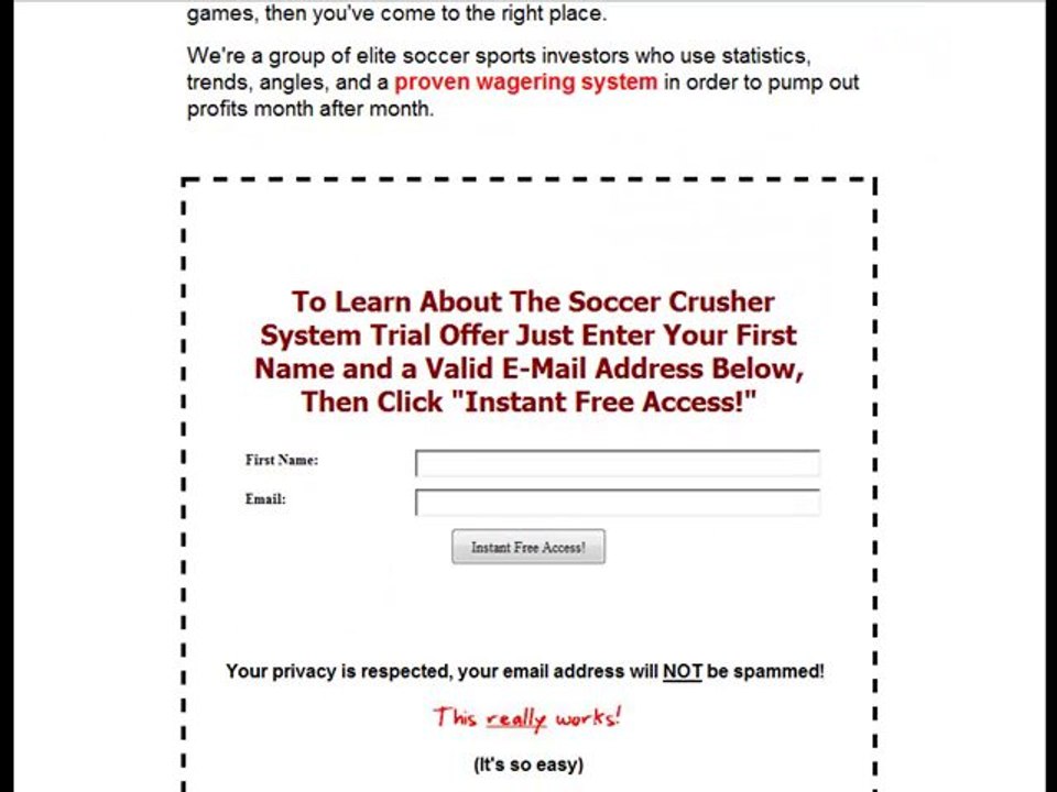 Bet on Soccer and Win Using This