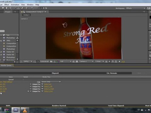 Tips a la hora de hacer render - Tutorial After Effects