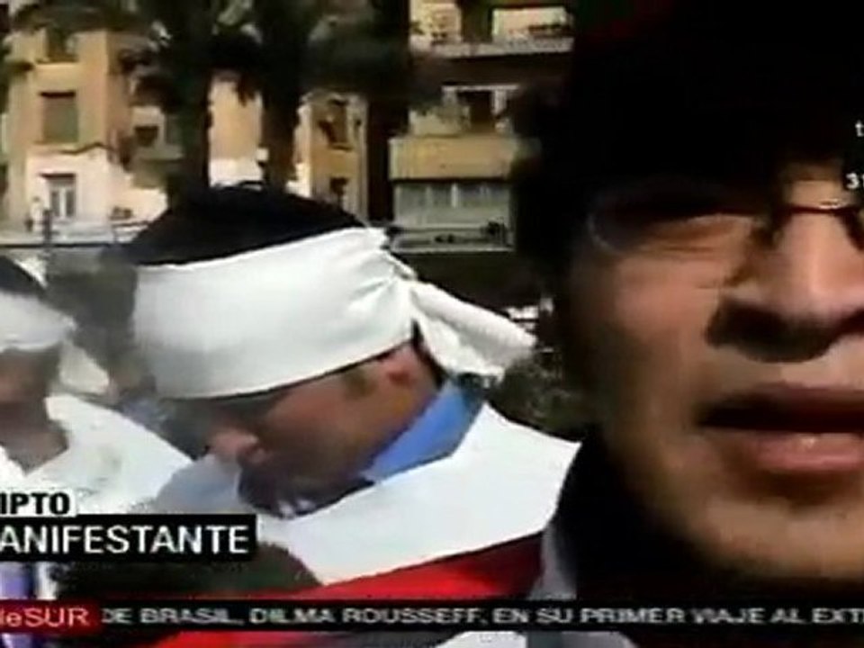 Siete días de protestas en Egipto, y el pueblo sigue en las calles