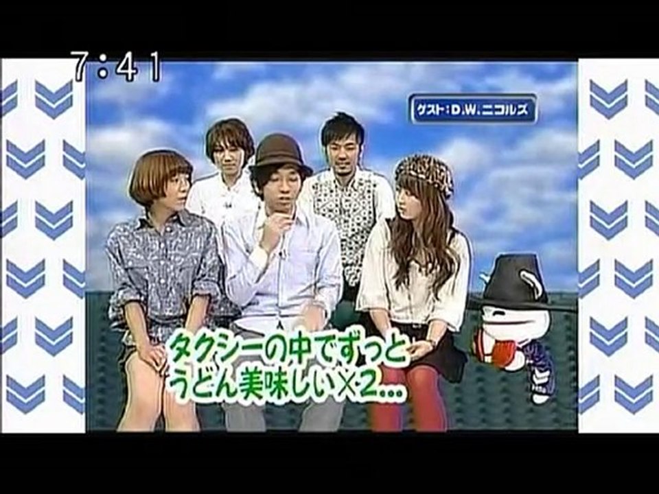 sakusaku 110201 2 ゲストは初登場、Ｄ.Ｗ.ニコルズのみなさんです 2/5