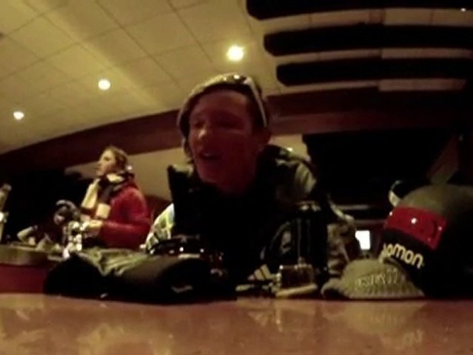 Freeskier Woodsy at the Dew Tour - Qualification Day