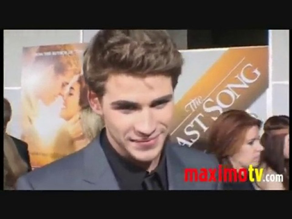 Liam Hemsworth On The Kissing Scene With Miley Cyrus