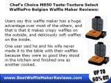 Chef’s Choice M850 WafflePro Belgian Waffle Maker