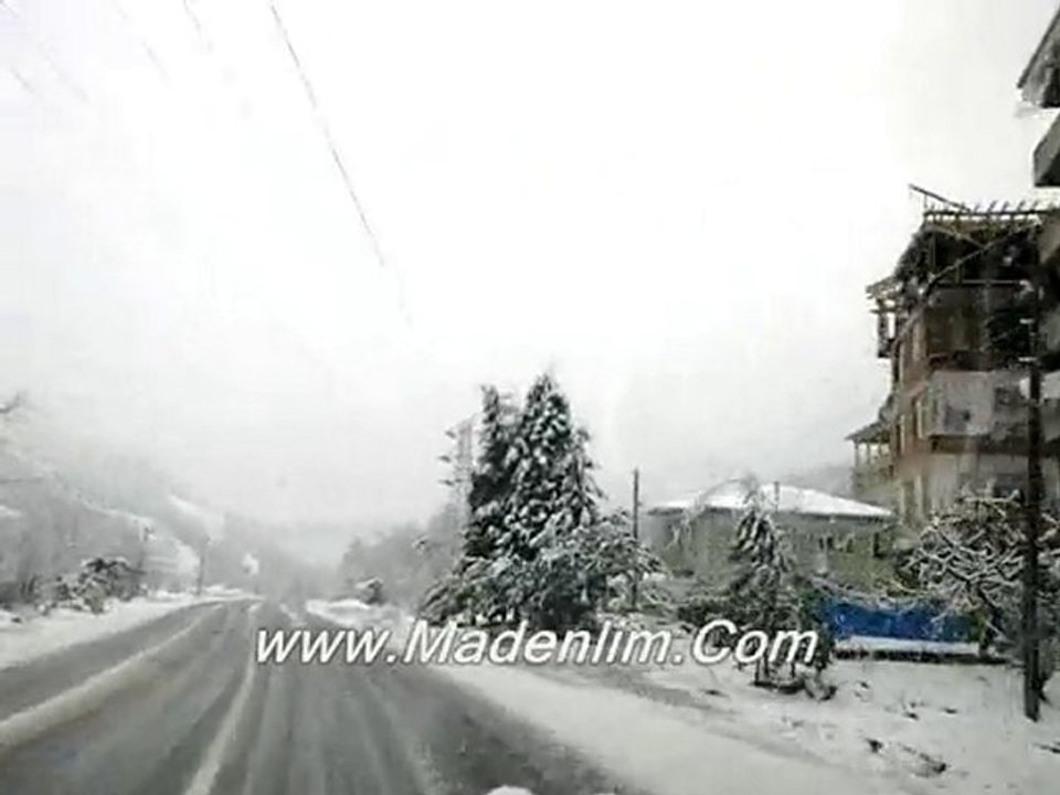 MADENLİM.COM KAR YAĞIŞI