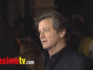 COLIN FIRTH at "Montecito Award" to Geoffrey Rush Arrivals