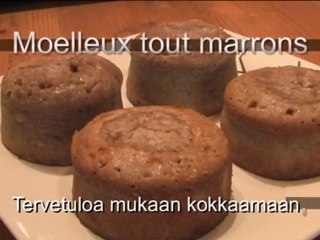 Petits gâteaux tout marrons