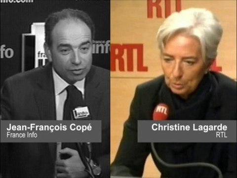 Copé veut augmenter la TVA mais Lagarde s'y oppose