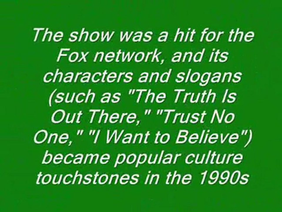 The X-Files, Free Online Forum & Discussions, Synopsis, ...