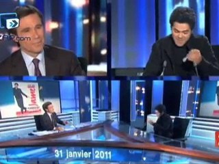 Jamel Debbouze dynamite l'interview de David Pujadas