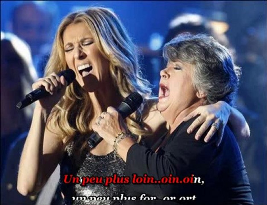 Karaoké - C Dion - Un peu plus haut - Voix Ginette - Démo