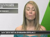 Le JT de Comptalia TV et de la Revue Fiduciaire - 03/02/11