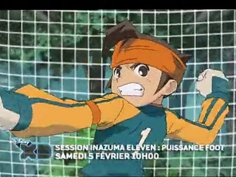 Session Inazuma Eleven le samedi 5 février à 10h sur Disney