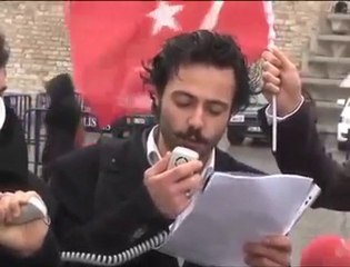 bağımsız TÜRK GENÇLERİNDEN AKARYAKIT ZAMMI PROTESTO