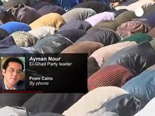 Al telefono con Ayman Nour, leader dell'opposzione al Cairo