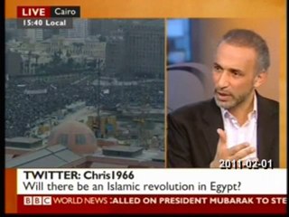 EGYPTE - Tariq Ramadan à la BBC