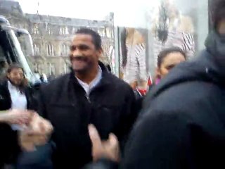 Equipe de France de handball aux champs élysées