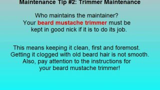 To Use A Beard Trimmer Or Not?