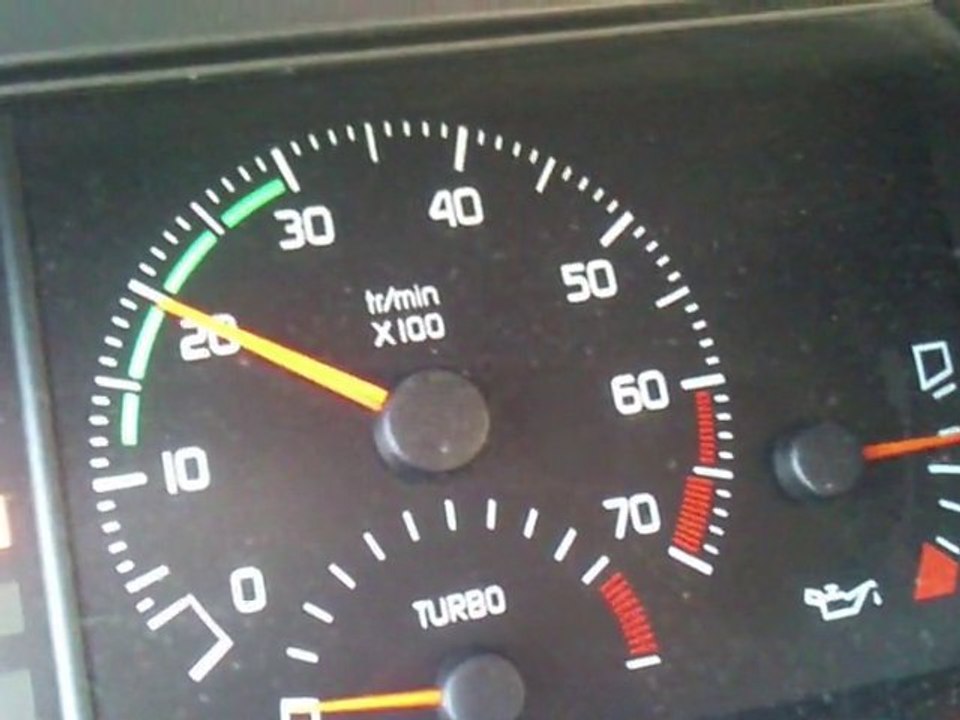 1ier demarrage à froid après réglage ralenti V6T 205cv