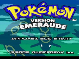 walkthrough Pokemon emeraude partie 1 : L'introduction !